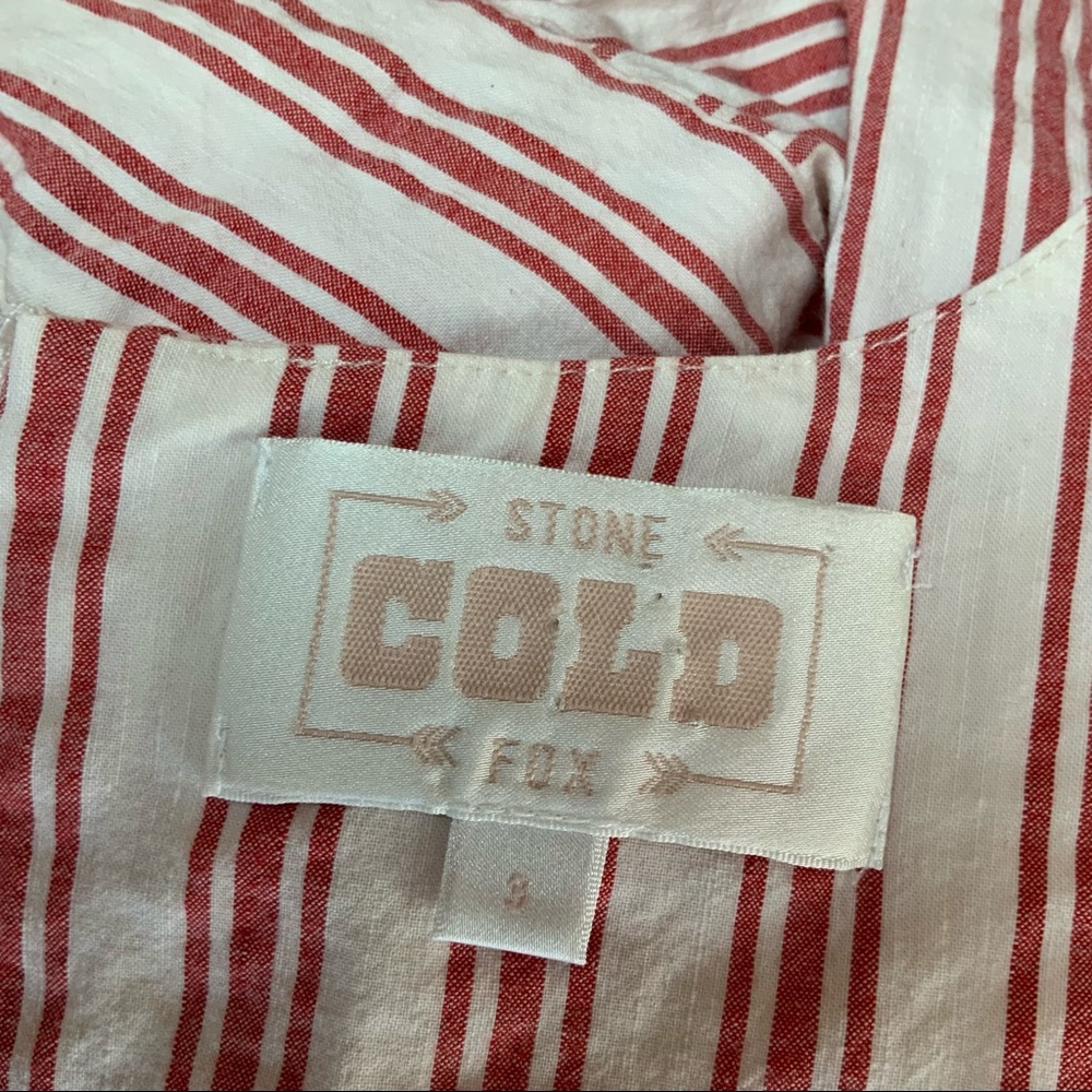 Stone Cold Fox Striped Sweet Heart Crop Top - Picture 4 of 13